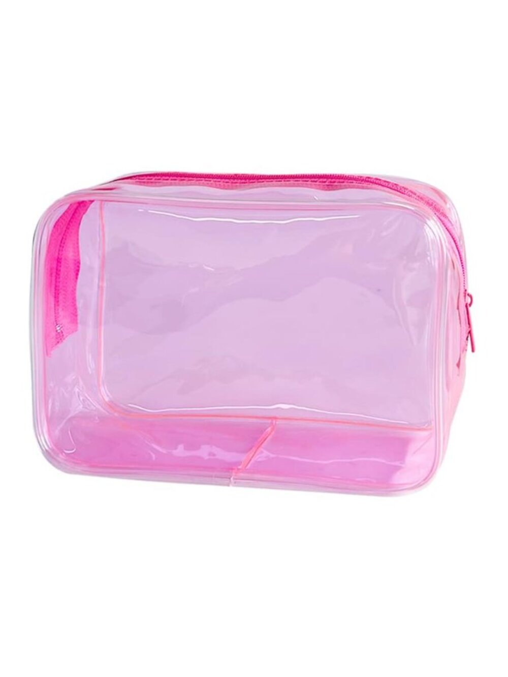 Clear TSA Approved Toiletry Bag Travel Makeup Cosmetic Pouch Waterproof